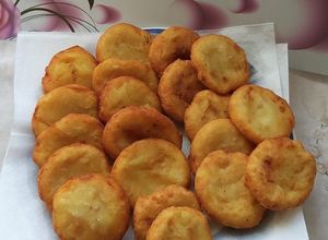 Olajban sült krumplis pogácsa 🫖☕🫖 recept fotója