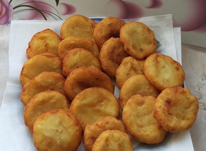 Olajban sült krumplis pogácsa 🫖☕🫖 recept fotója