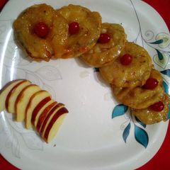 A picture of Apple jalebi.