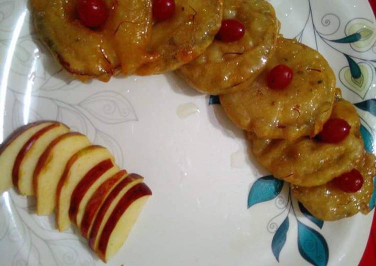 Apple jalebi