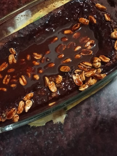 Una foto de Budín de mandarina y chocolate en licuadora sin TACC
