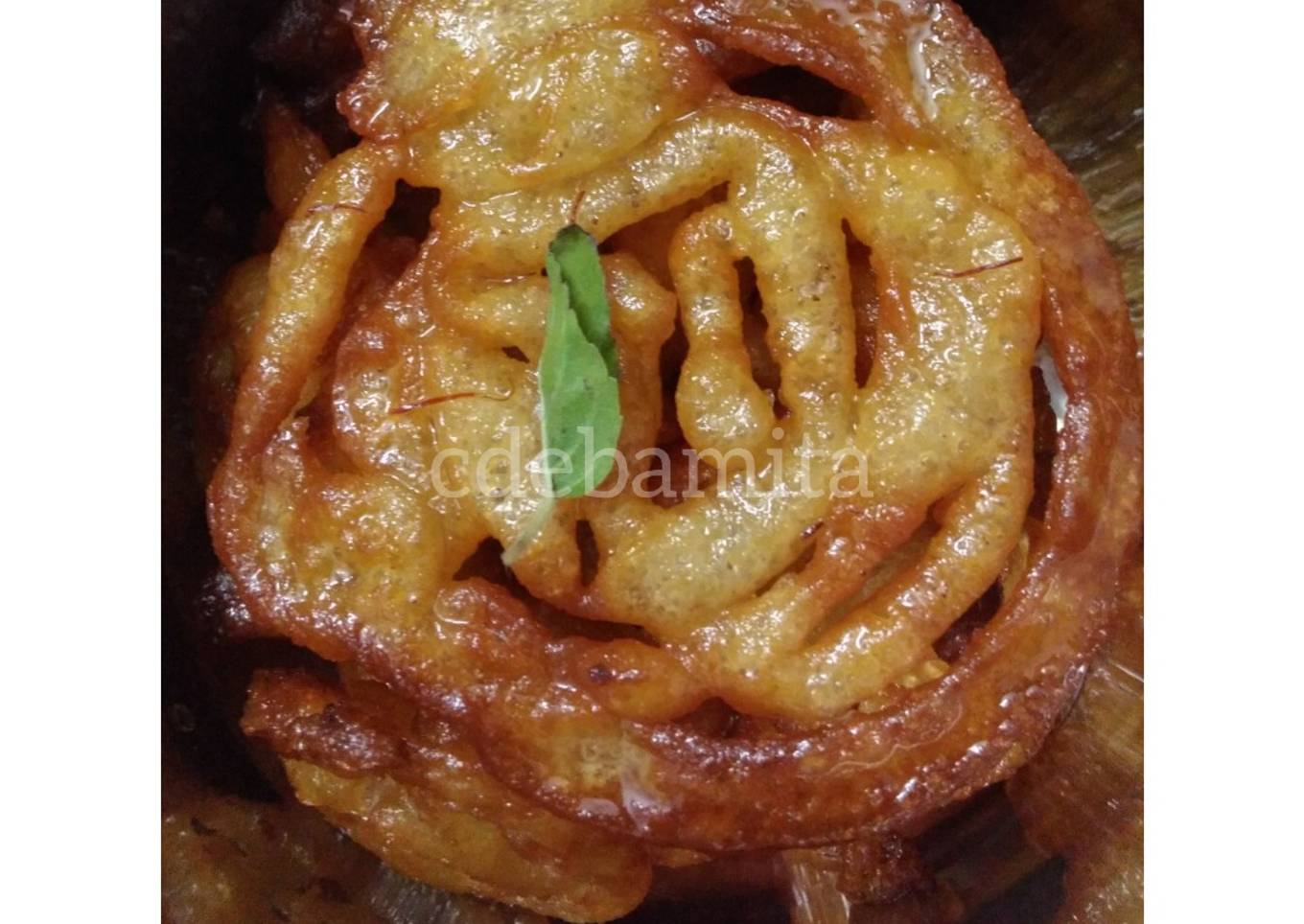 Whole wheat jalebi without sugar