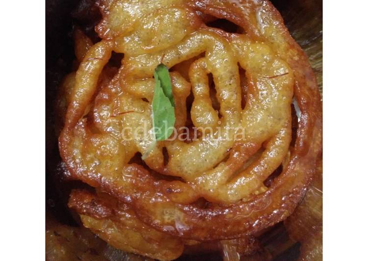 Recipe of Speedy Whole wheat jalebi without sugar