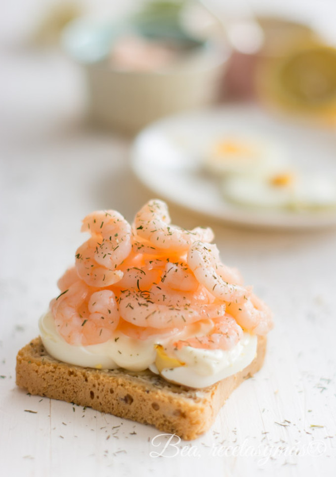 Una foto de Open Sandwich