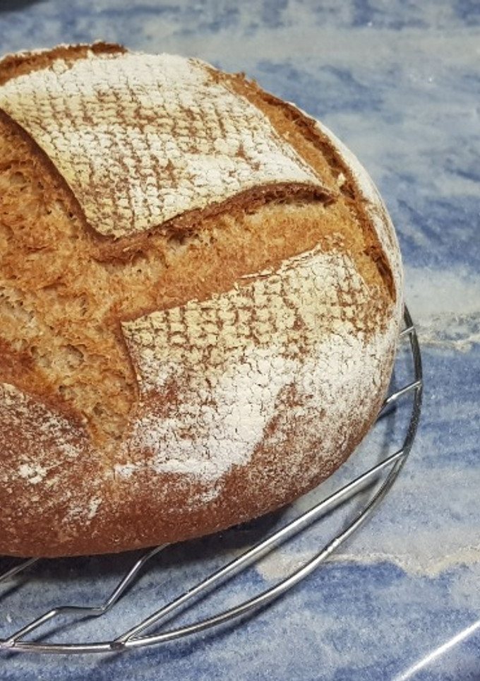 Una foto de Pan de espelta integral y trigo con masa madre