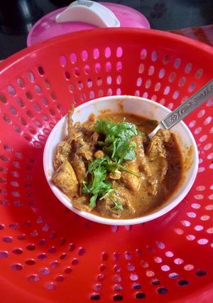 A picture of Mutton Korma.