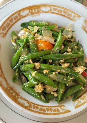 Foto resep Oseng buncis & telur