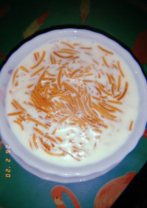 صورة لوصفة شعيرية بلبن