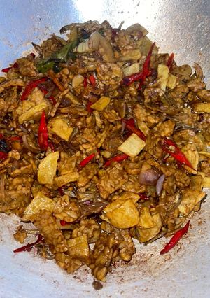 Foto resep Oseng kering tempe