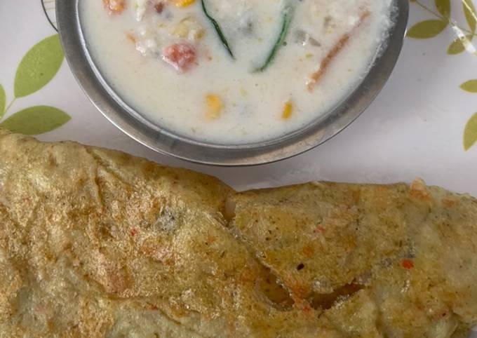 Porso millet dosa