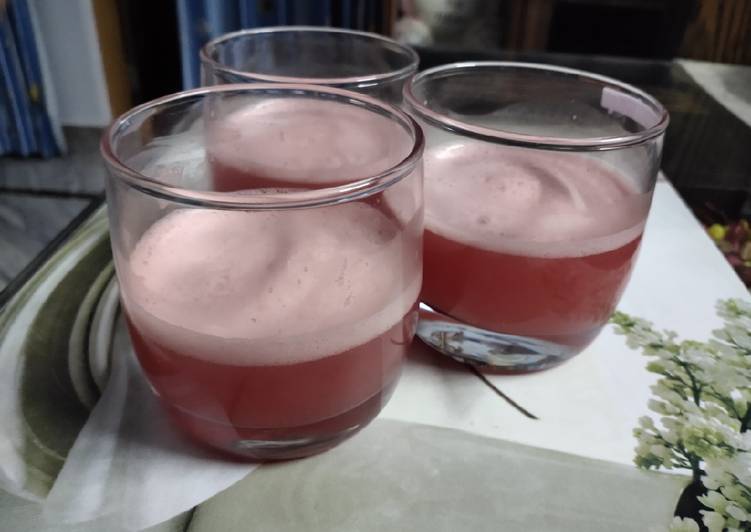 Easiest Way to Prepare Speedy Watermelon delight (sharbat)