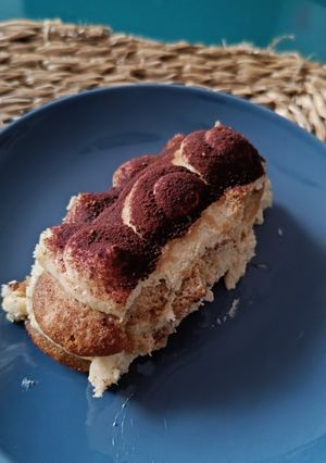 Una foto de Tiramisú de pistacho