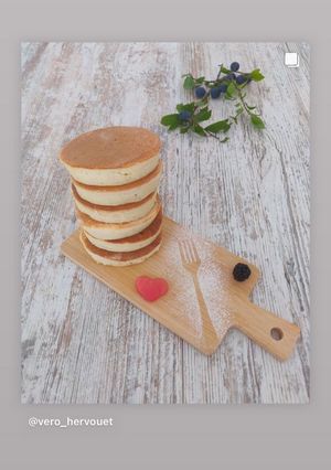 Une photo de Pancake fluffy