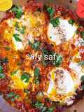 Shakshuka with Eggs and Pastrami