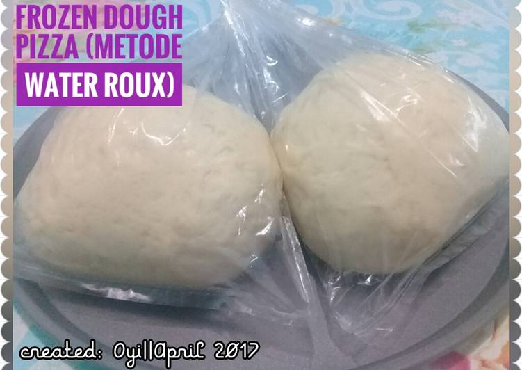 Frozen Dough Pizza (metode water roux)