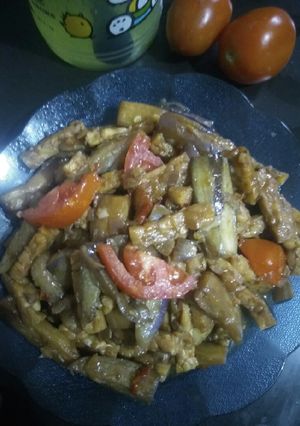 Foto resep Tumis tempe terong 🍆