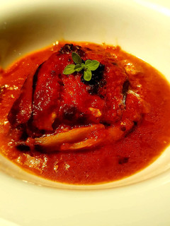 Una foto de Parmigiana di Melanzane Cetogénica / Berenjenas a la Parmesana