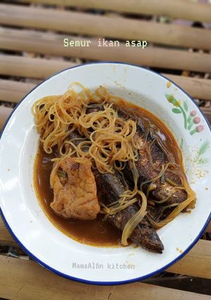 Foto resep Semur ikan asap