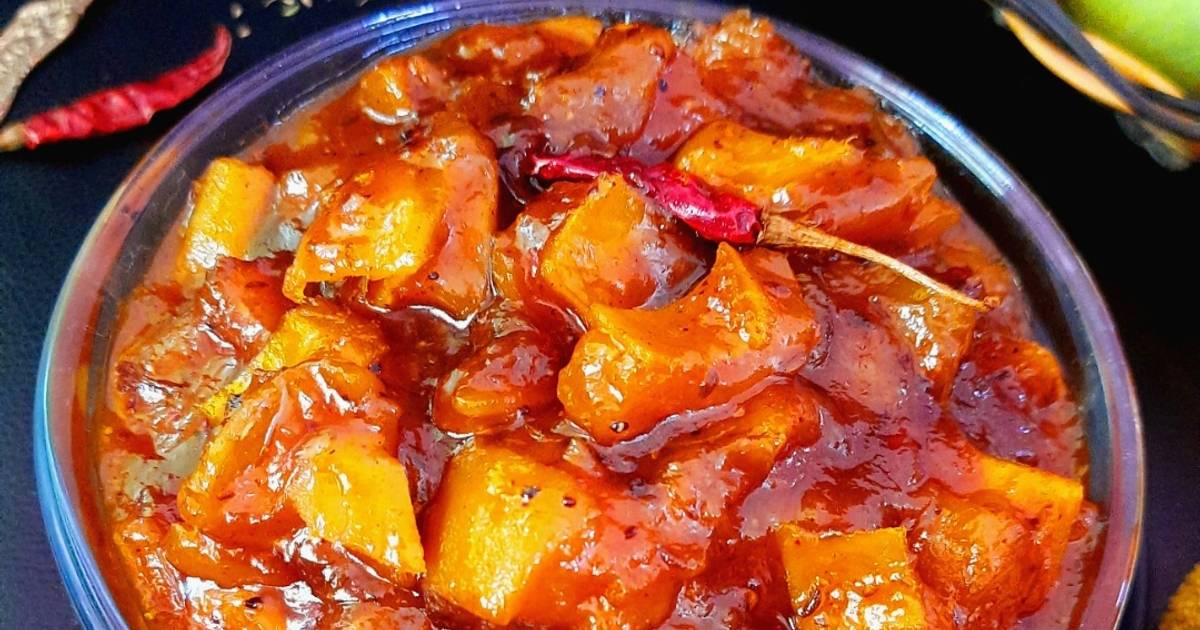 Sweet and Sour Mango Pickle / Guramma Recipe by Swati Keshri 👩‍🍳 Cookpad