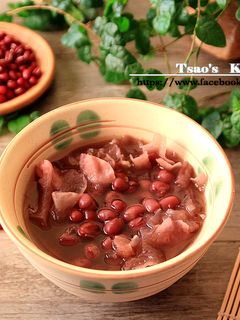 紅豆銀耳湯《電子鍋料理》 的食譜成品照片