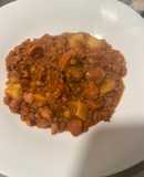 Guiso de lentejas con Panchos