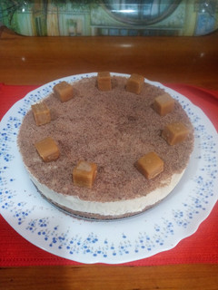 Una foto de Tarta helada de Juanes