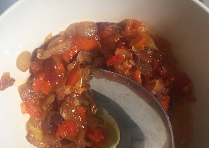 Sambel bawang bu Rudy sederhana ga pake ribet