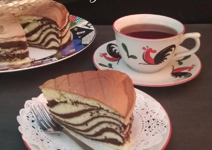 Ogura Zebra Cake