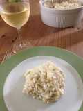 Risoto de gorgonzola com pêra