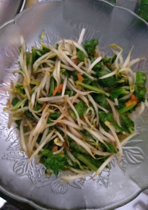 Foto resep Tumis toge sawi