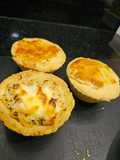 Empada de frango com catupiry