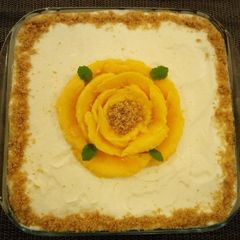 A picture of Mangomisu#foodphotographychallenge.