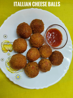 इटालीयन चीज़ बॉल्स (Italian cheese balls recipe in hindi) रेसिपी मुख्य फोटो
