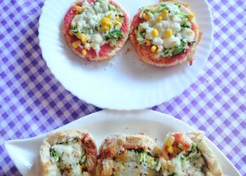 Easy Recipe Bread corn katori Delicious