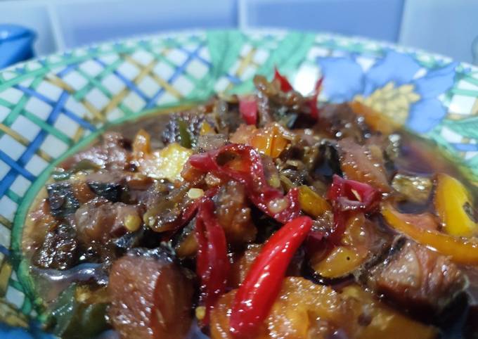 Resep Ikan Asin Telang Asam Manis Oleh Khairun Nisa Cookpad