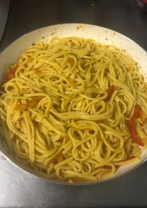 Una foto de Spaghettis sencillos 🍝