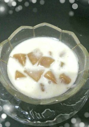 Foto resep Kue keranjang kuah santan