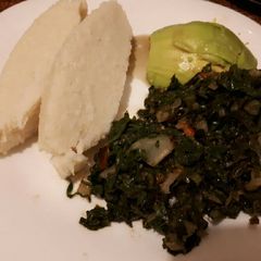 A picture of Ugali sukuma.