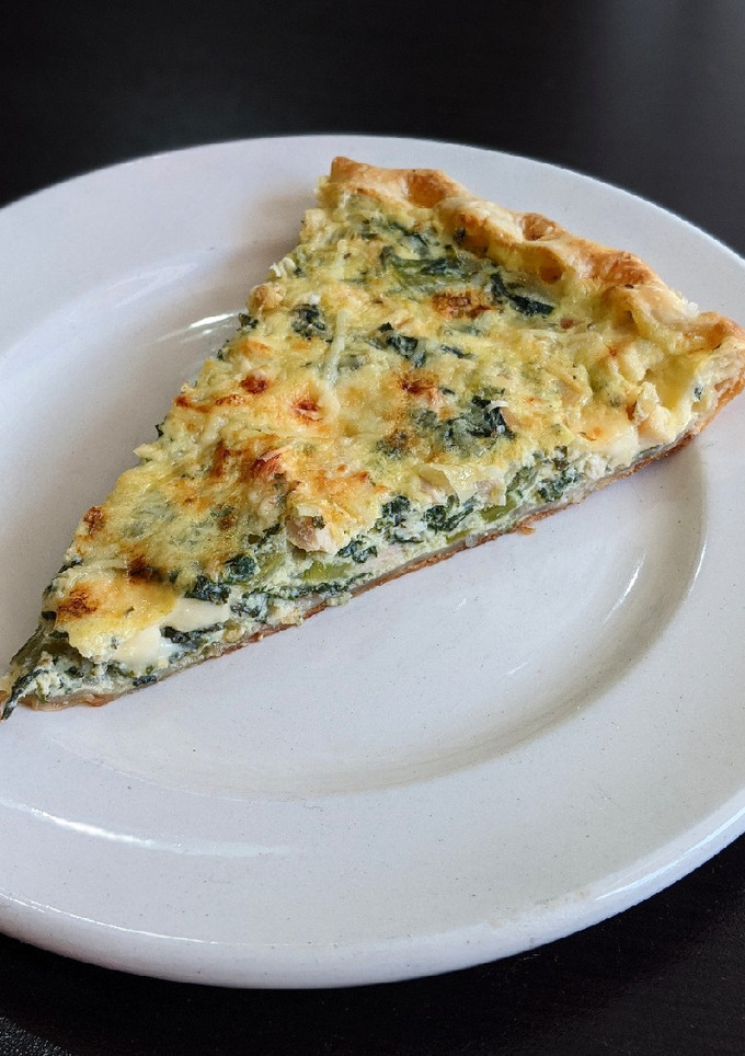 Una foto de Tarta de acelga y pollo