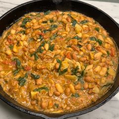 A picture of Tuscan Bean Skillet.
