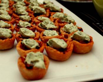 New Recipe Caramelized Onion Tartlets with Basil Mascarpone Most Delicious