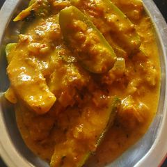 Parwal potato subji A picture of Parwal potato subji.