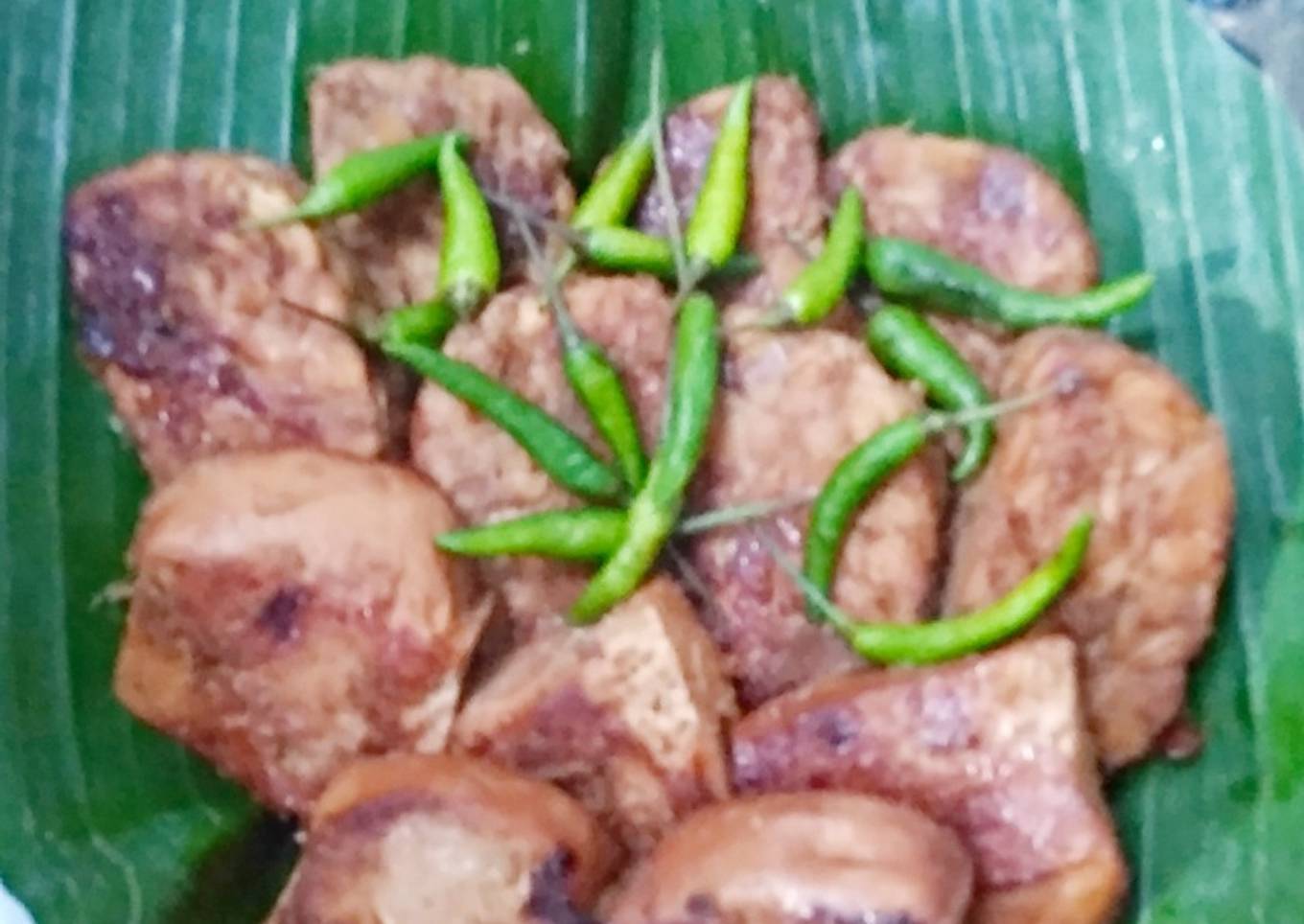 Tahu Tempe Bacem