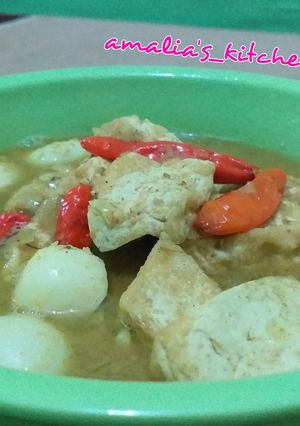 Foto resep Opor tahu telur indofood