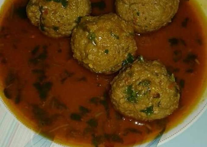 Beef kofta curry/Meat Balls