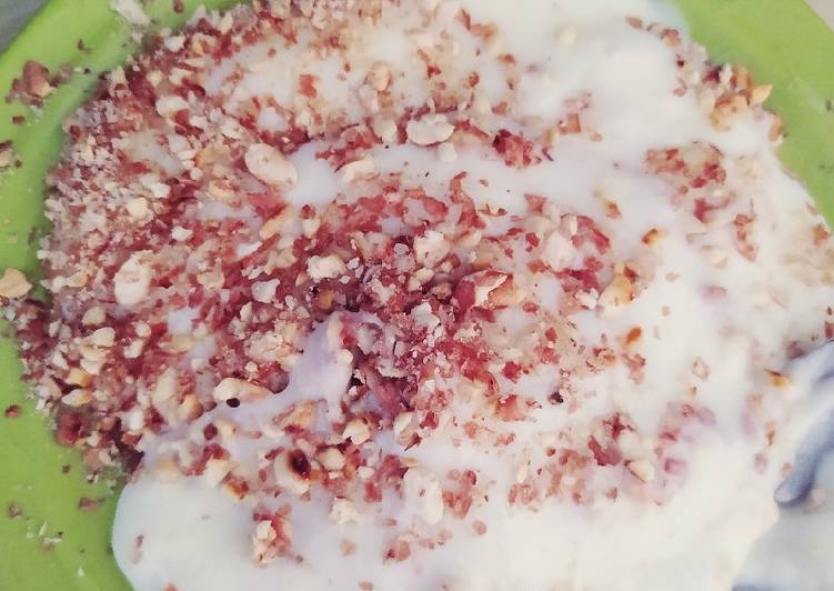 Resep Milky Mochi dengan Nougat Kacang #resepalatiktok, Enak