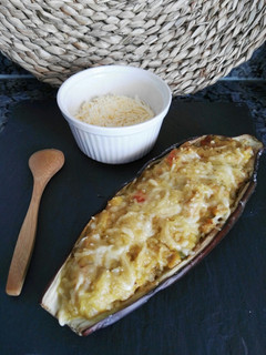Una foto de Berenjenas gratinadas