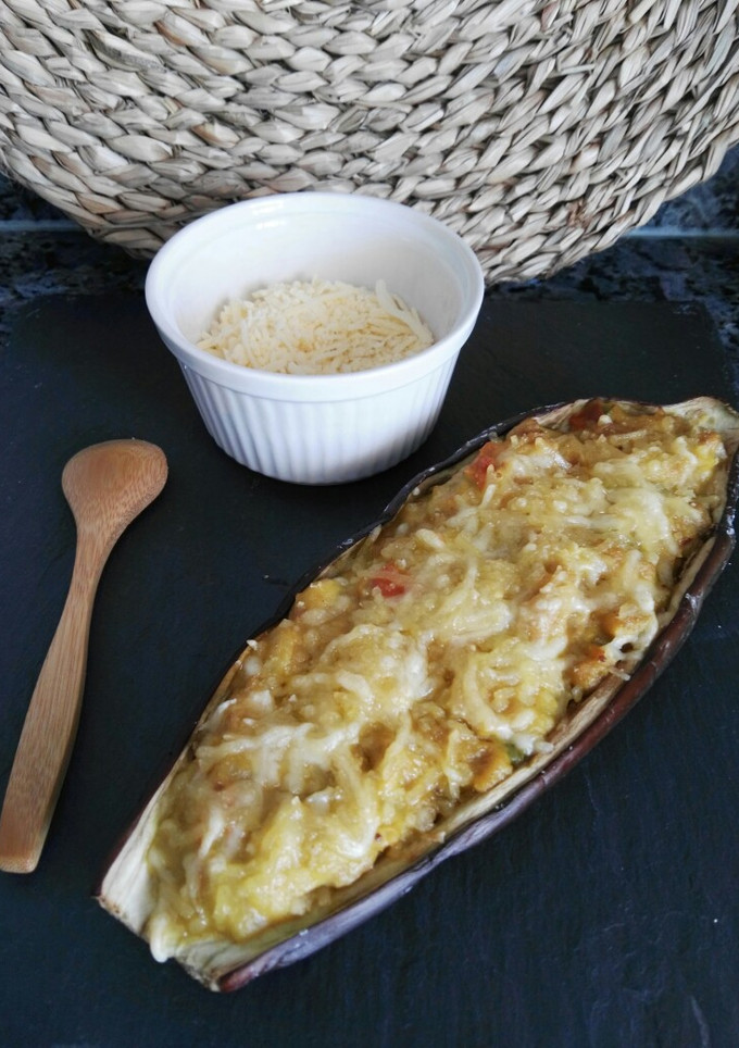 Una foto de Berenjenas gratinadas