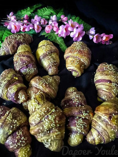 Foto resep Taro Wassant Bread