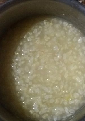 Hình của món Sở hữu nồi chè bắp trong 1 nốt nhạc.